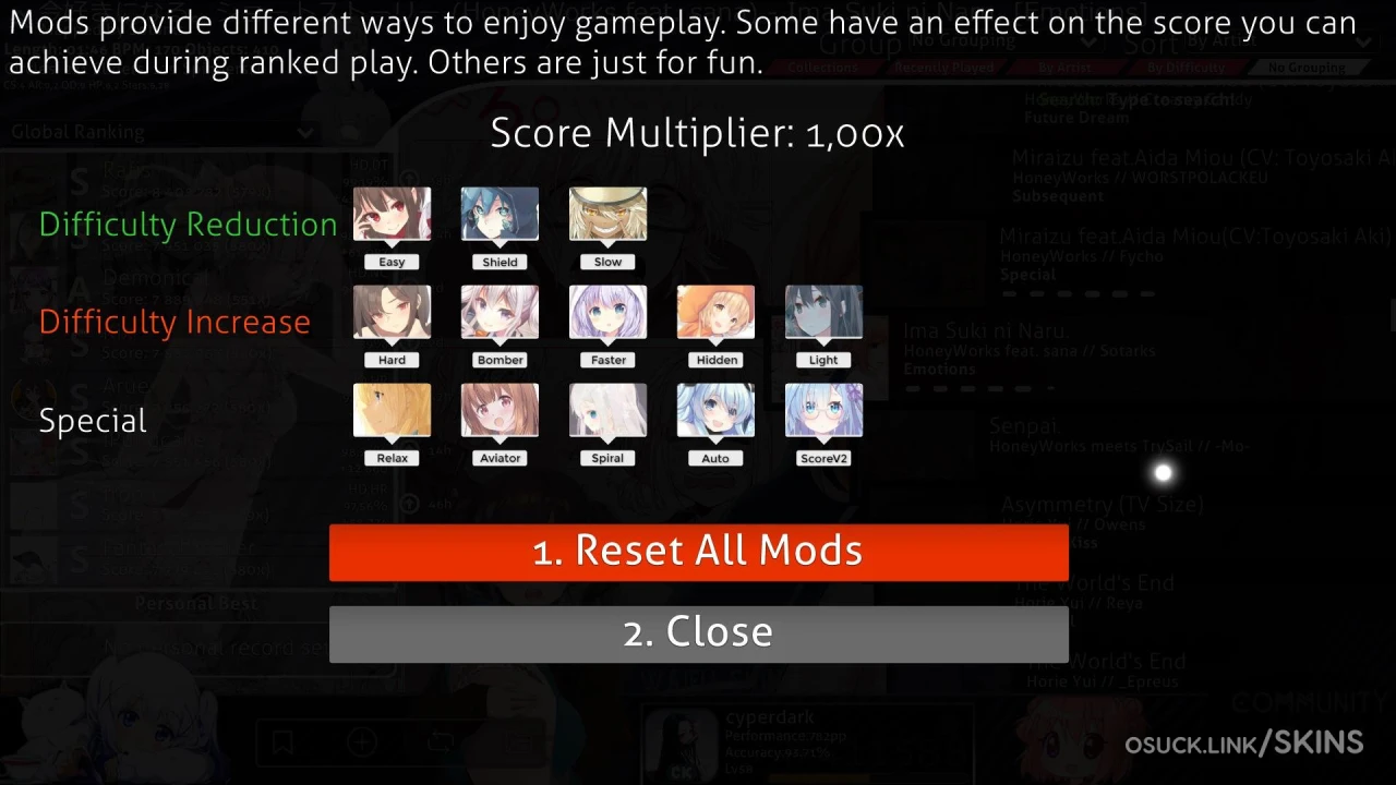 -     # Waifu skin #     - — screenshot 2