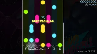 HueShift Glow osu skin,HueShift Glow osu skin,
